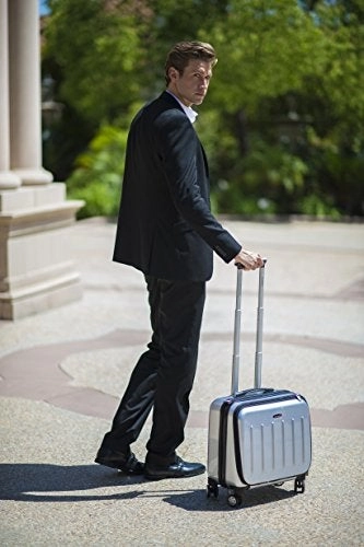 Revolution Hardside Rolling Computer Case - Carry-On 17-Inch