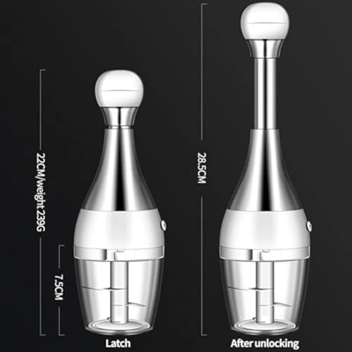 Manual Food Processor - 304 Stainless Steel