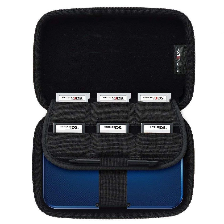 3DS XL Pikachu Hard Pouch - Black