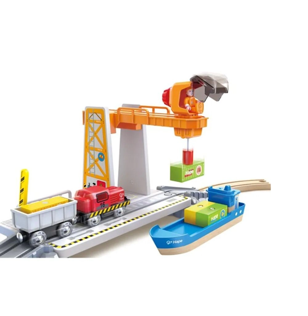 Sea And Rail Cargo Transport - Multi Colour 3 +