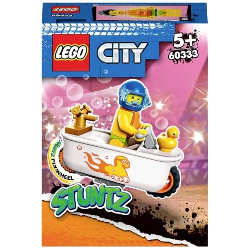City Bathtub Stunt Bike (60333) - Flywheel-powered
