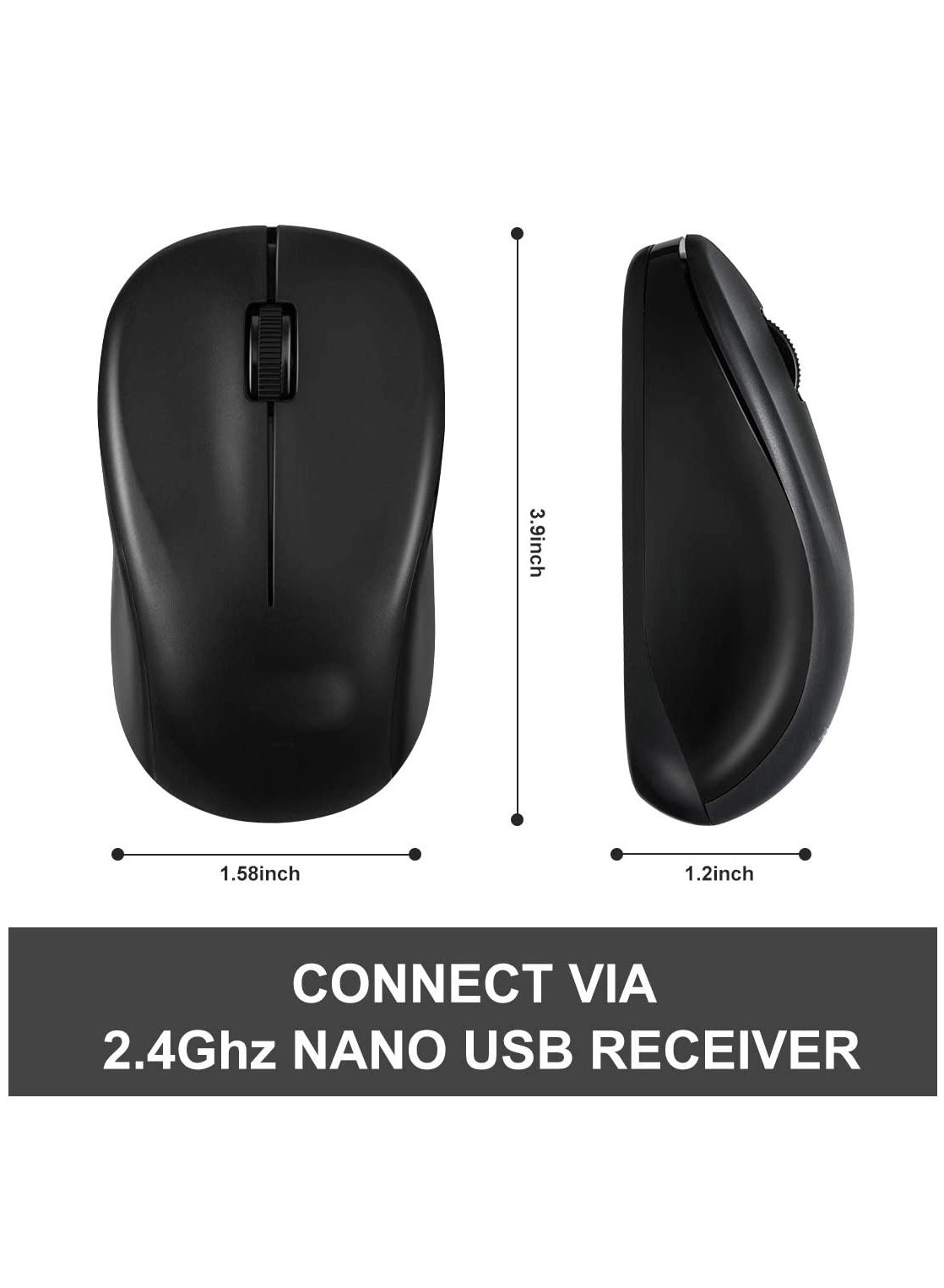 Optical Mouse - Wireless