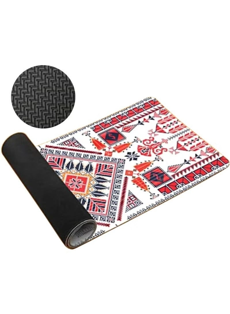Large Polyester Cloth Gaming Mouse Pad - 80x30 cm