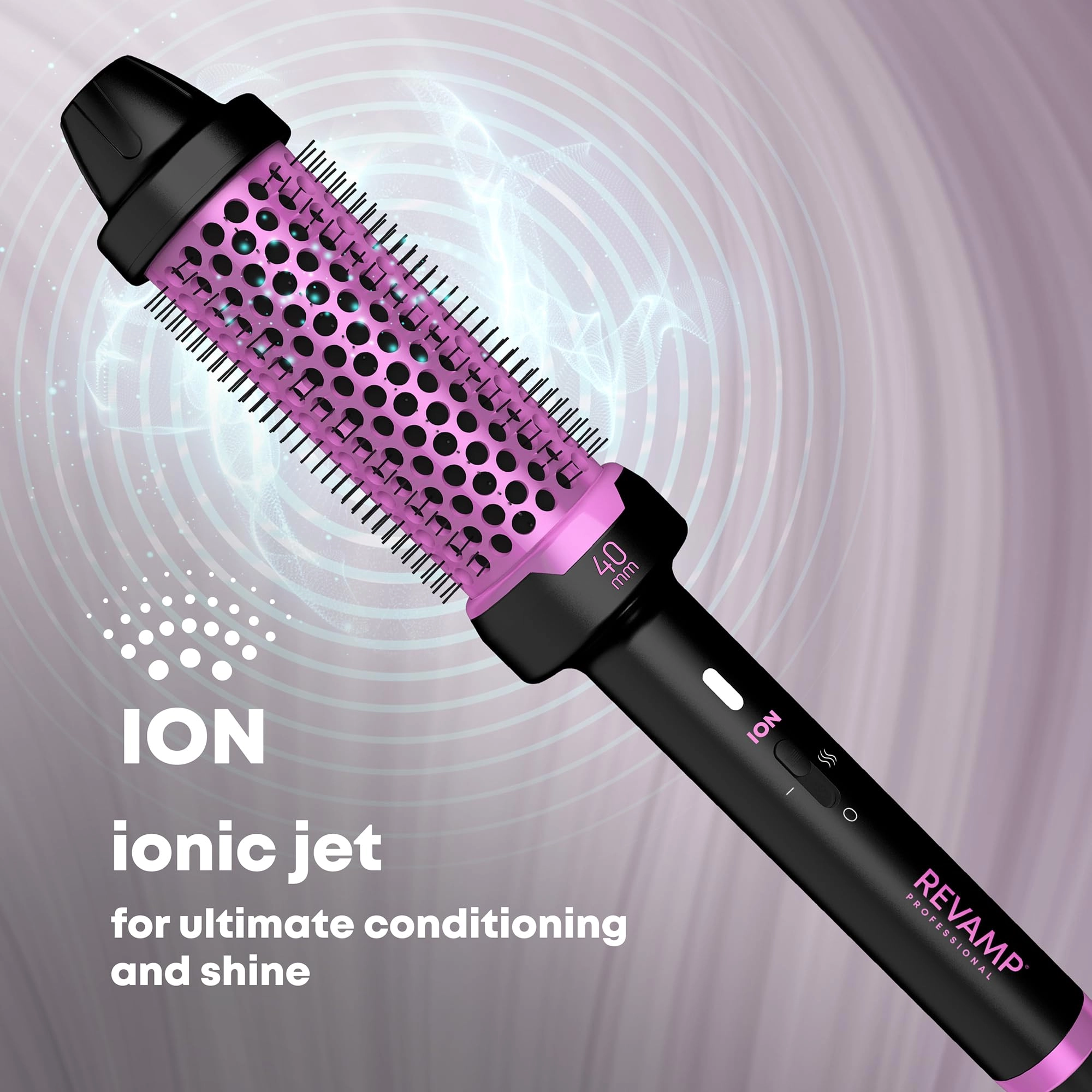 Ceramic Hot Brush Styler - 40 mm