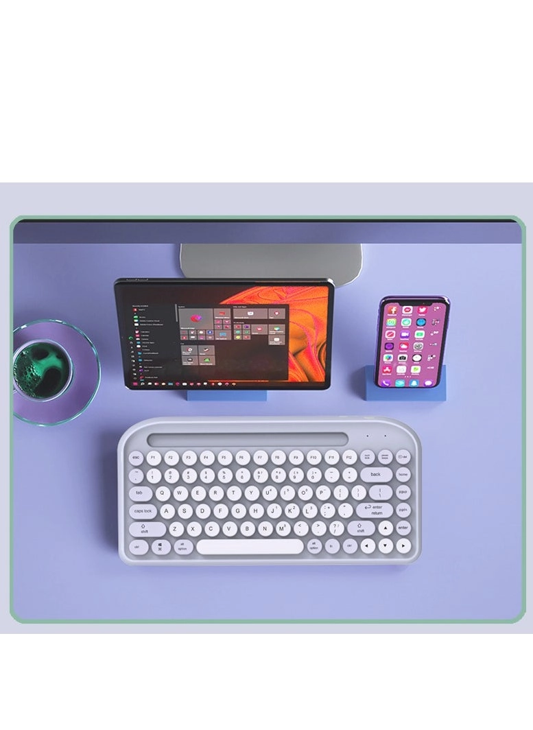 Cute Mini 84-key - Wireless