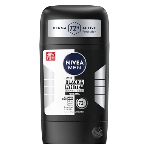 Black & White Invisible Antiperspirant Deodorant Stick - Fresh 50 milliliter