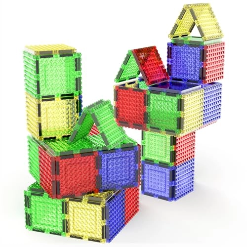 Magnetic Building Block Set - 12pcs