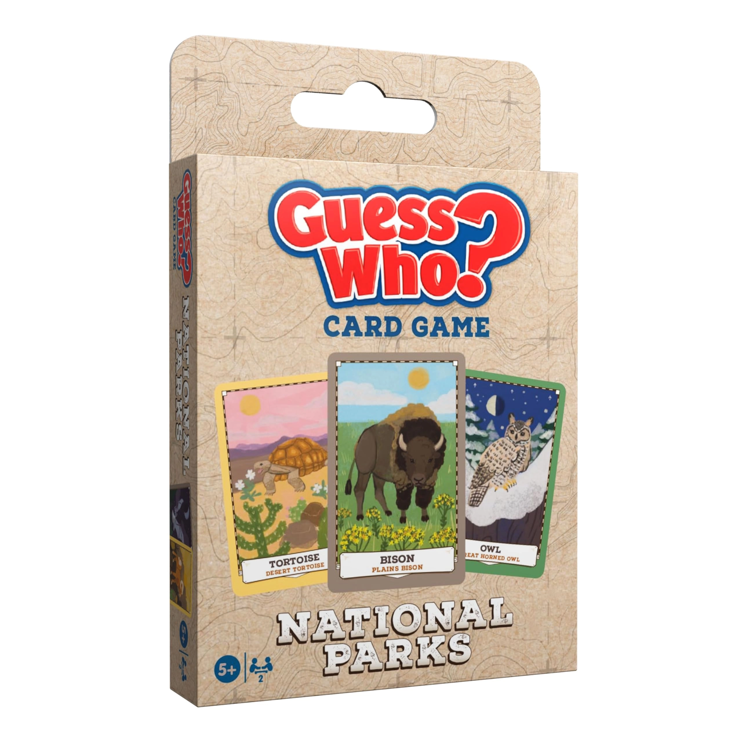 USAopoly GUESS WHO? Card Game: National Parks Edition