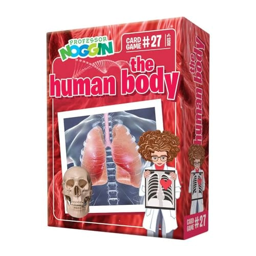Professor Noggin's Human Body Trivia Card Game - 7+ 30 pieces