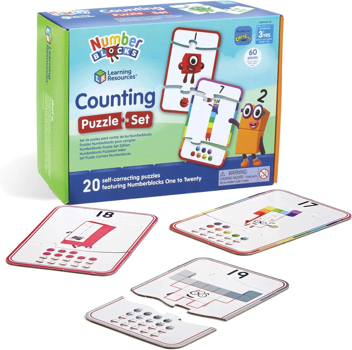 Numberblocks Counting Puzzle Set - 3+ Years