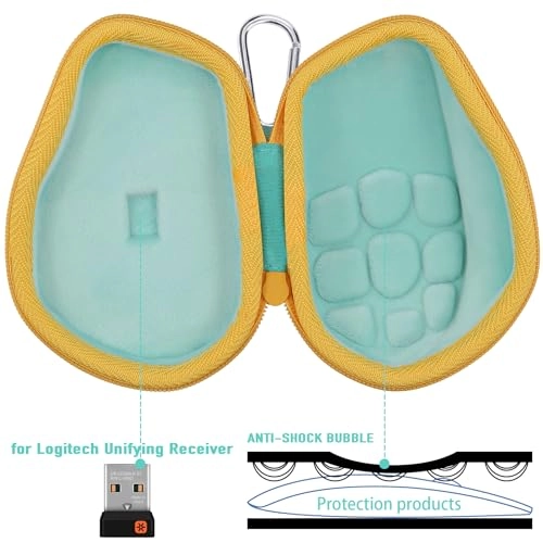 Hard Travel Case for Logitech MX Master 4 / Master 3 / Master 3S - Bluetooth