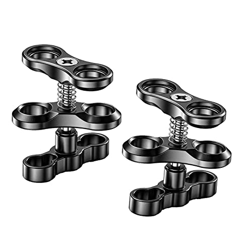 Ball Clamp Mount - 1" 2pcs Aluminum