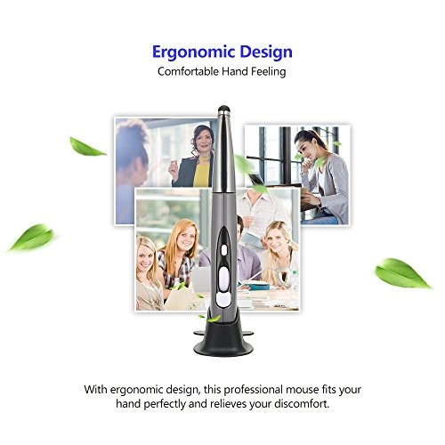 Vertical Ergonomic Left-Hand Mouse - Wireless