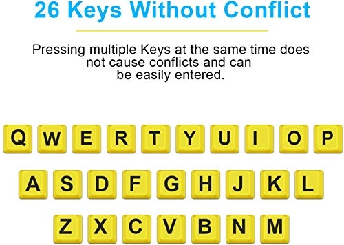 Large Print Keyboard - US Wired