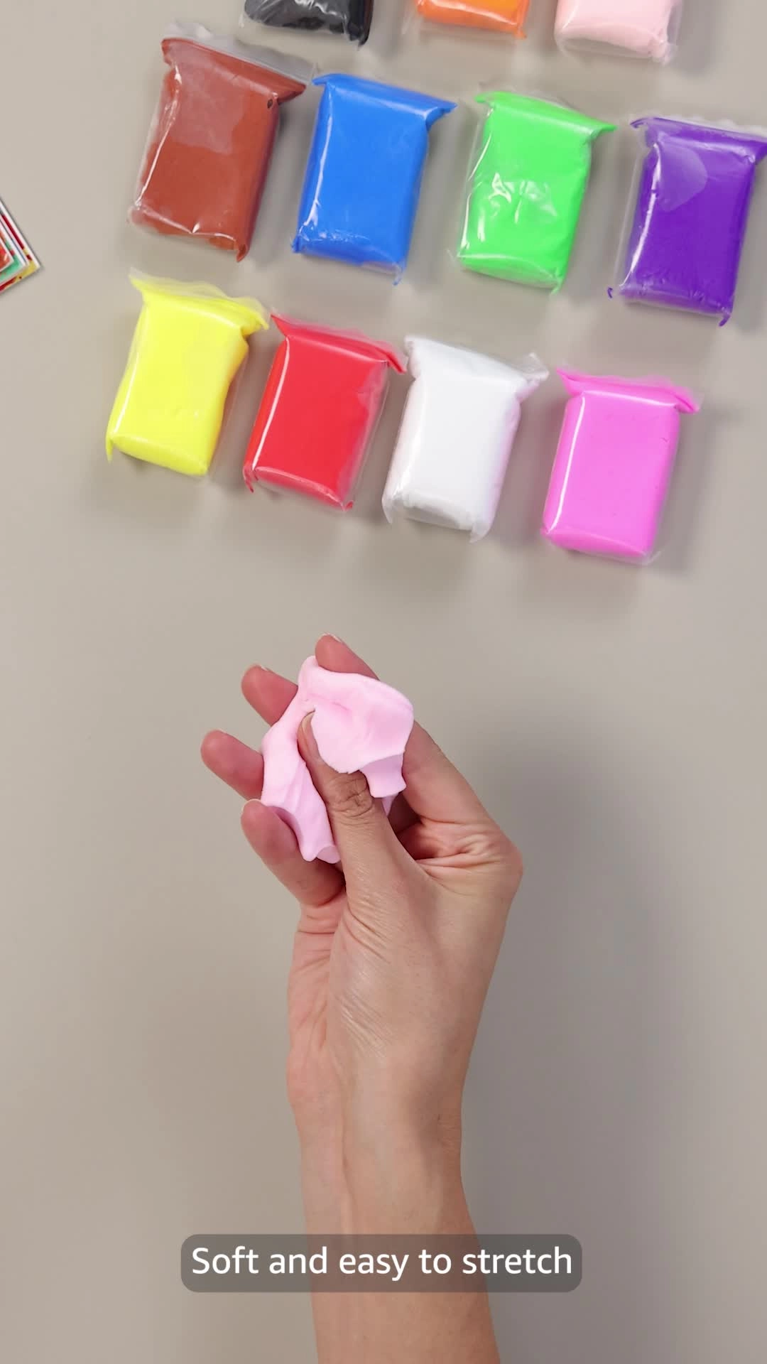 Air Dry Clay - Clay 469g 72pcs.