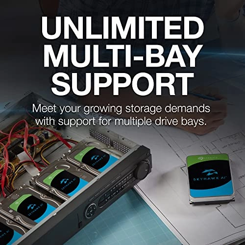 SkyHawk AI 3.5" 7200rpm 256MB SATA III (ST8000VX004) - 8TB