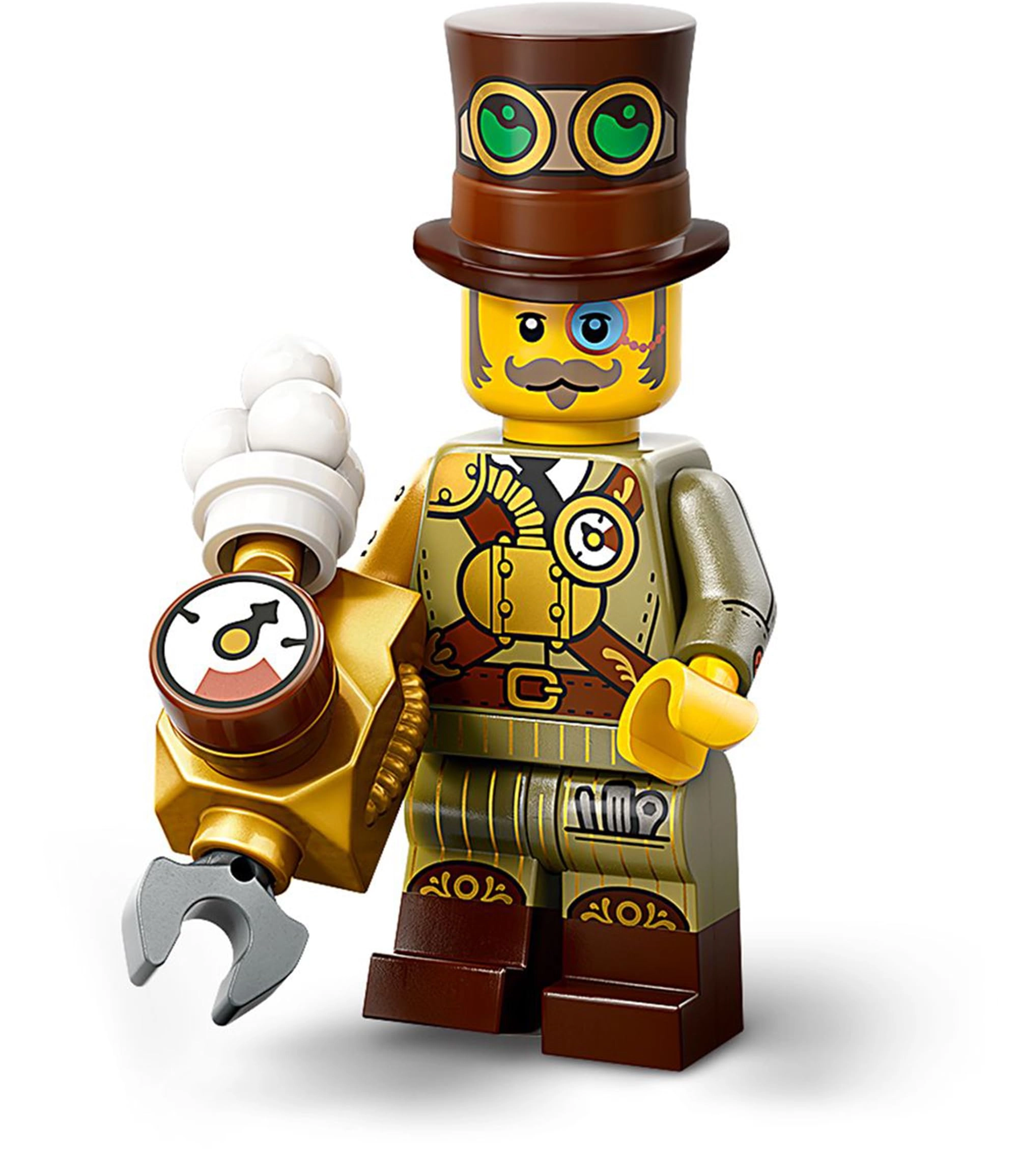 BRICK Flip Mini Figures Series 27 - Steampunk Inventor (71048_03)