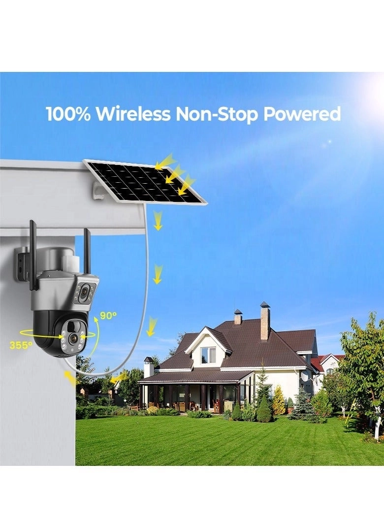 36X Optical Zoom 4G Lte Cellular Security Camera