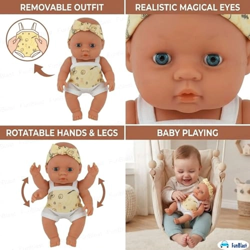 Baby Doll - 19 CM Rotatable Joints Ages 2+