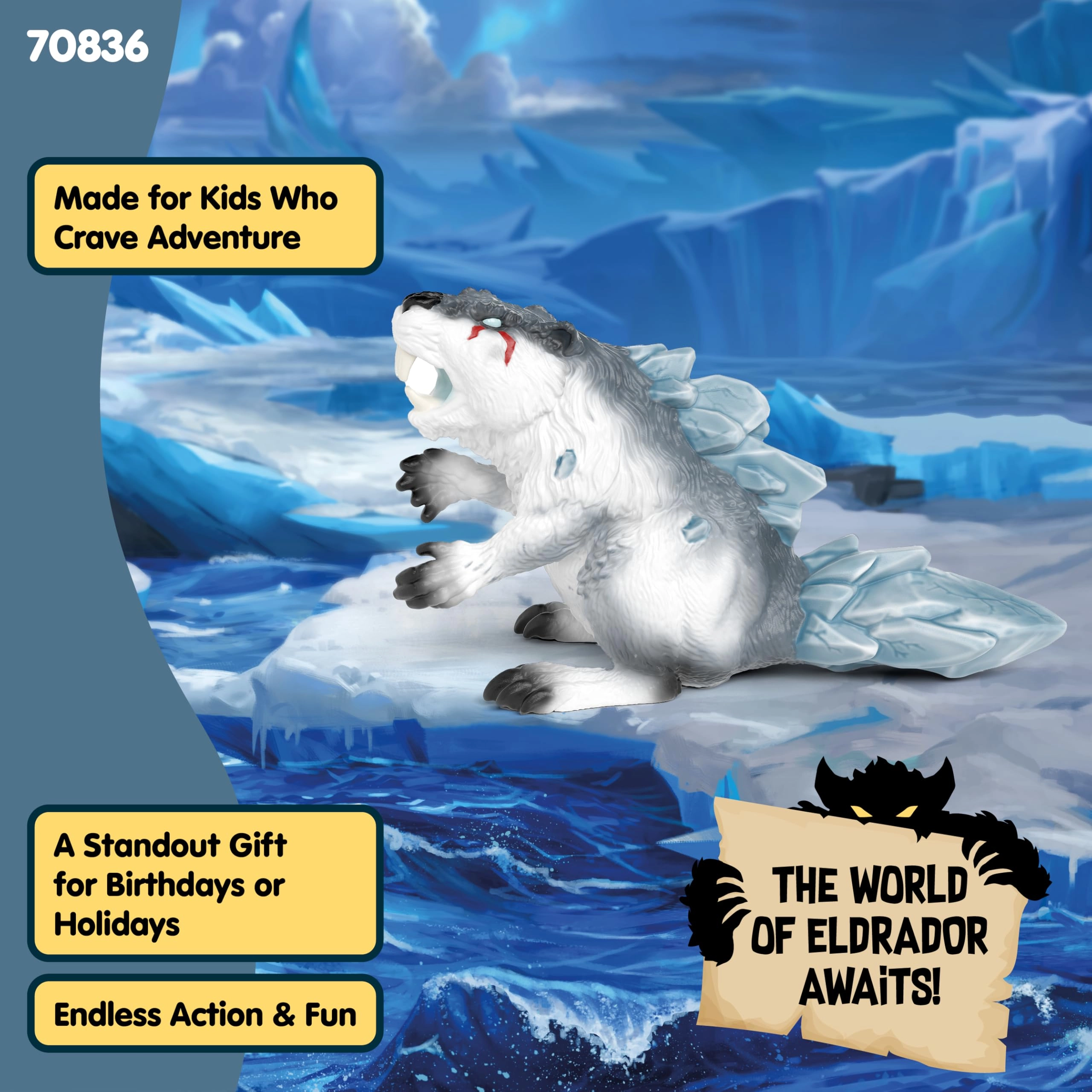 Eldrador Creatures Ice Rodant - Fantasy