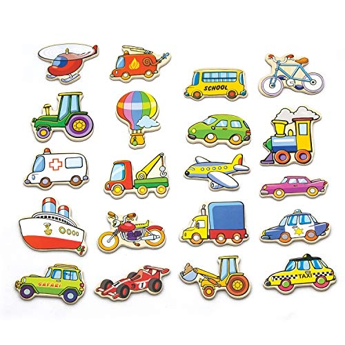 Magnetic Vehicles - 36 months - 4 years 20 pieces