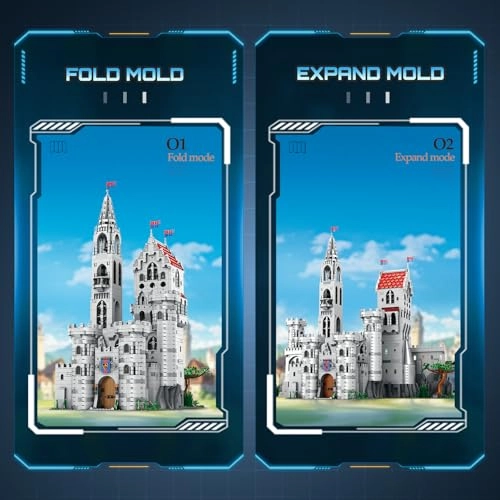 King’s Castle (55016) - Medieval Foldable Three-Tier