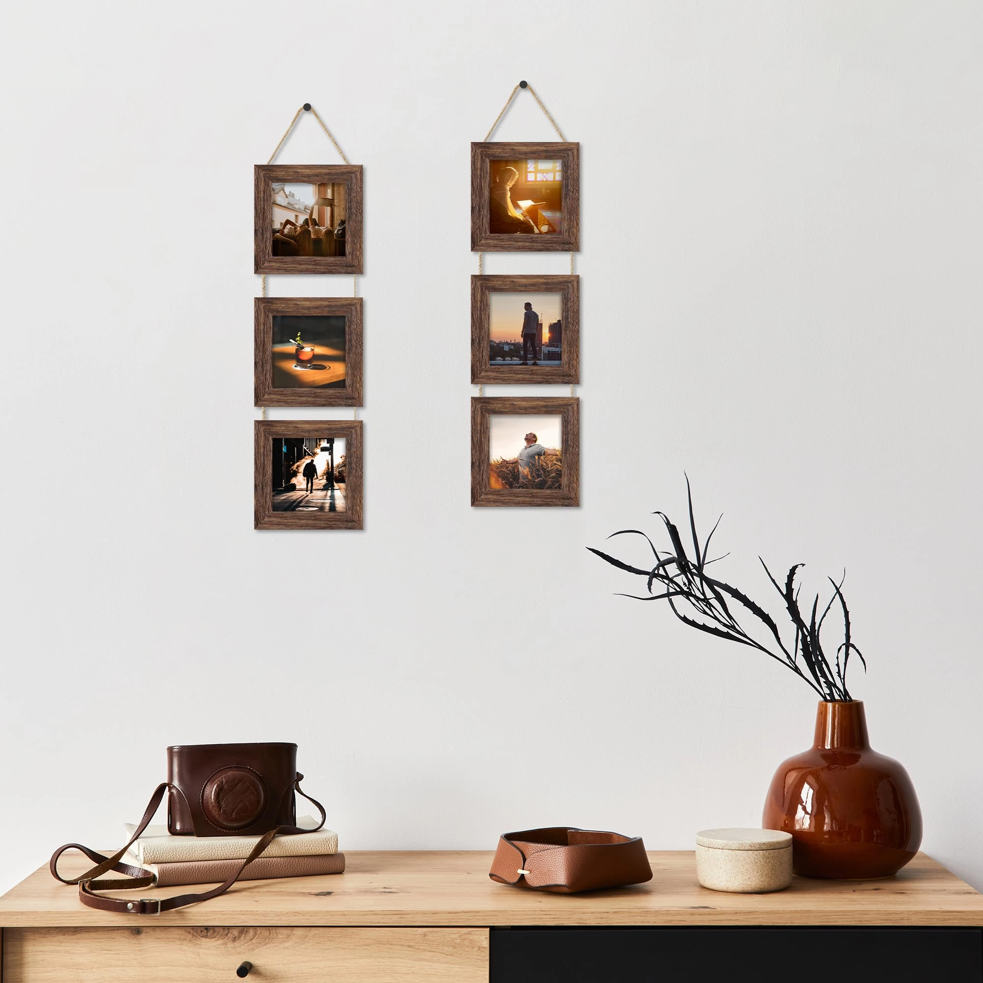 Collage Picture Frames - 5x5 in 3 Opening