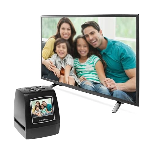 Film Scanner - 32G SD Card Storage 2.36" LCD Screen