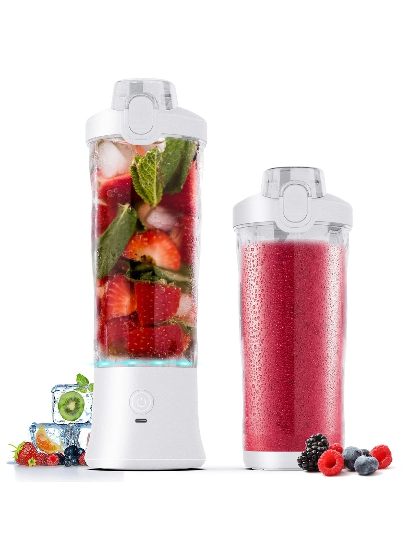 Portable Personal Blender - 6-Blade USB Rechargeable Portable