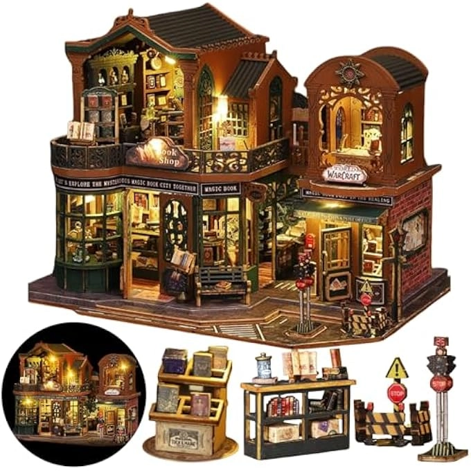 Azonee Mayberry Street Miniatures - Miniature House Kit 12 x 10 x 8 cm