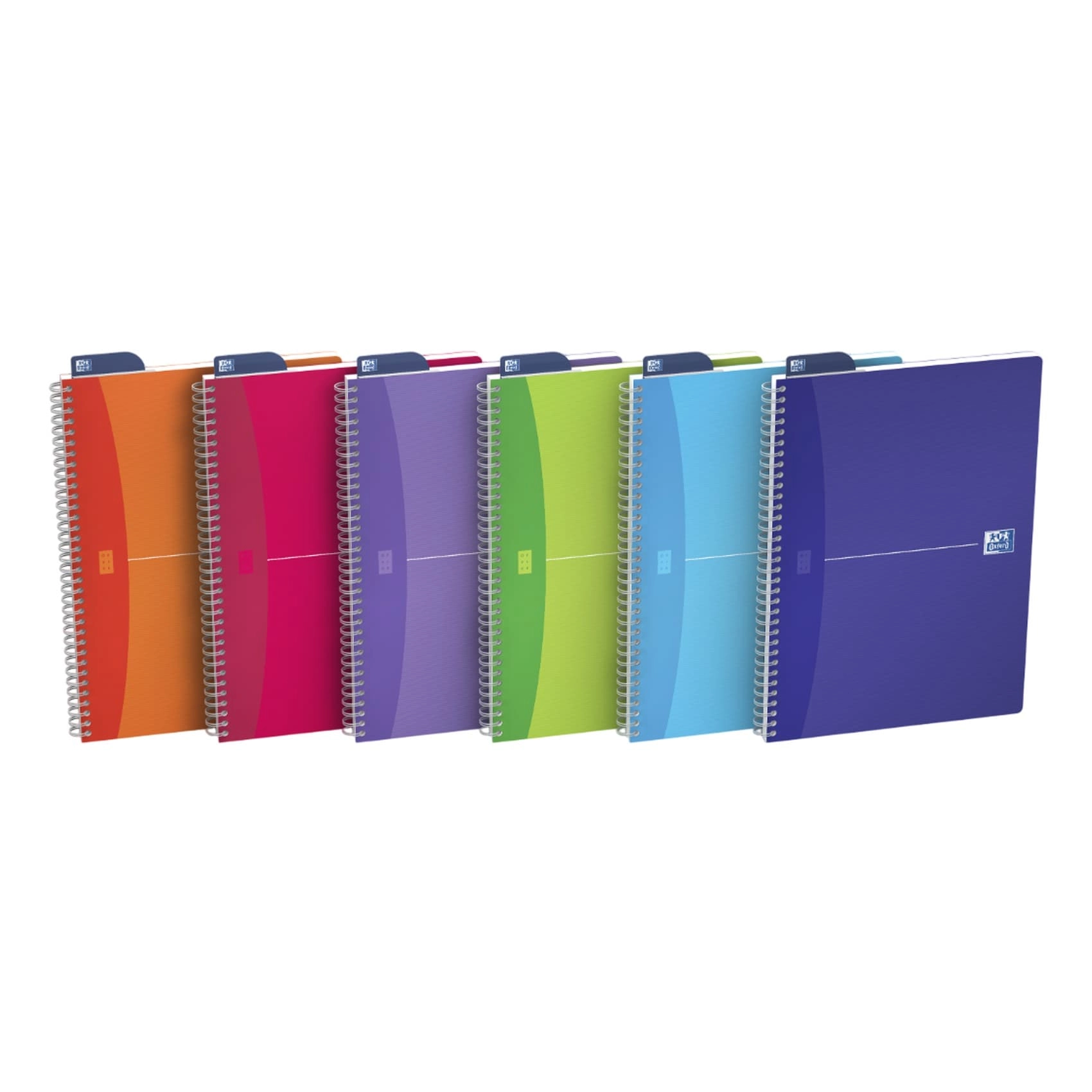Optik Wired Notebook A4 Spiral - 180 Pages