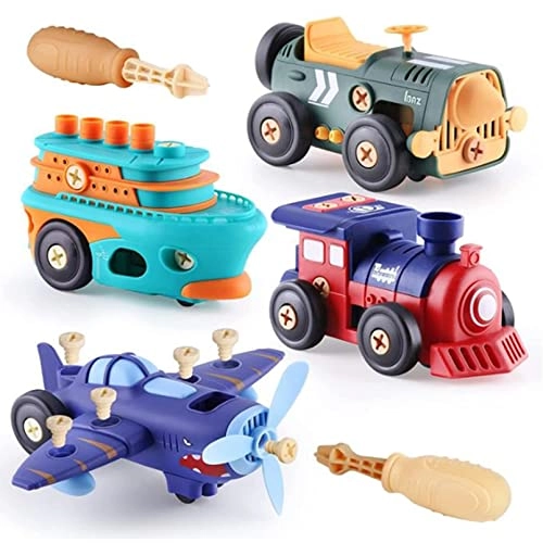 Take Apart Toy Vehicle Playset - 3 and up years old