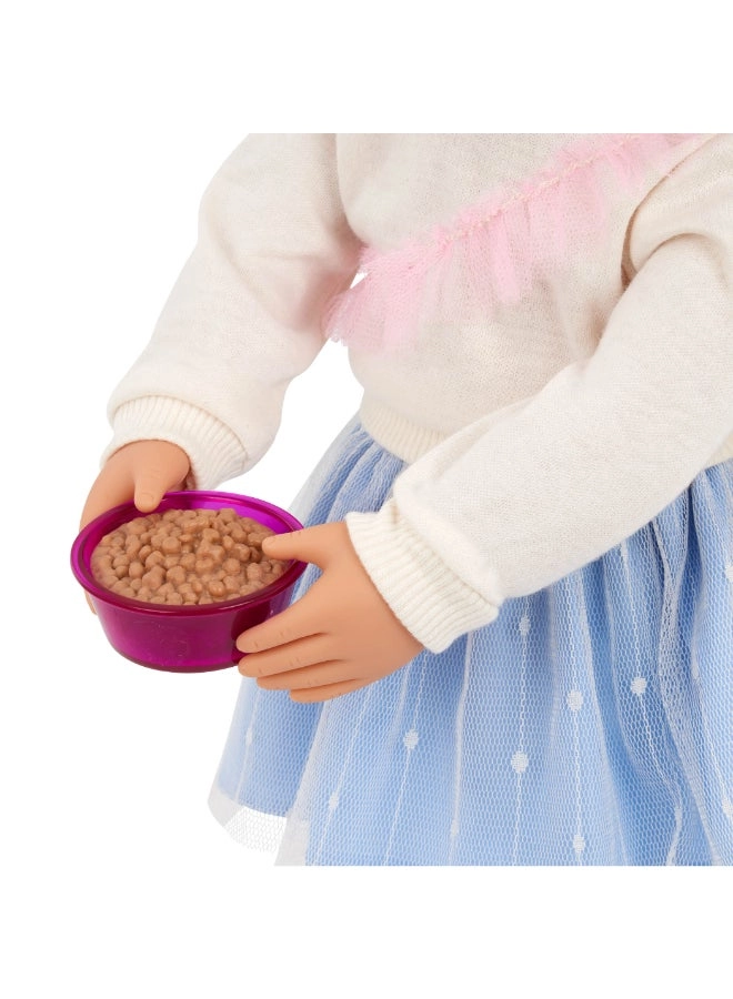 Mindy Doll - 18-inch + Pepper Kitten - 6-inch Ages 3+