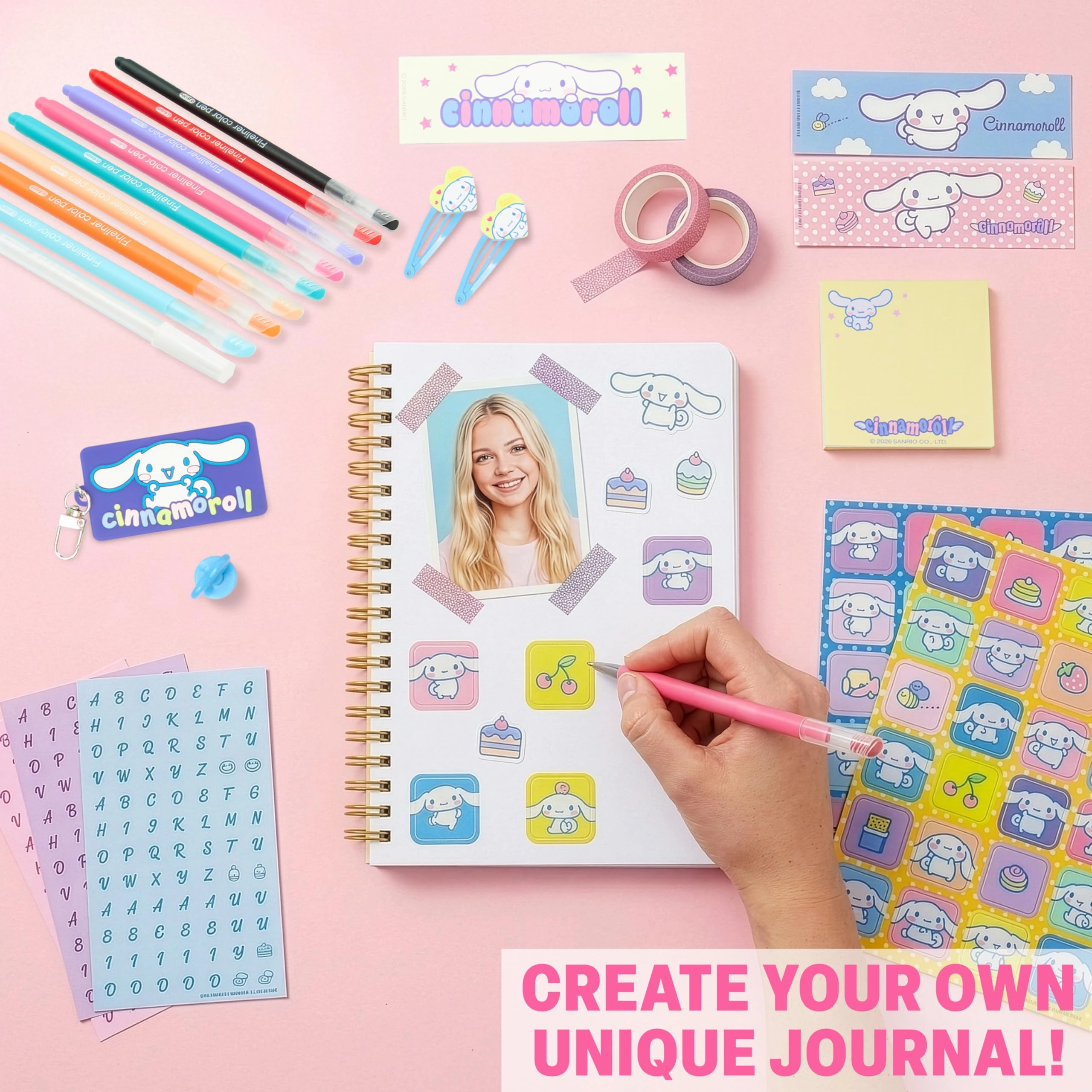 DIY Journal Kit A5 Spiral - Blank