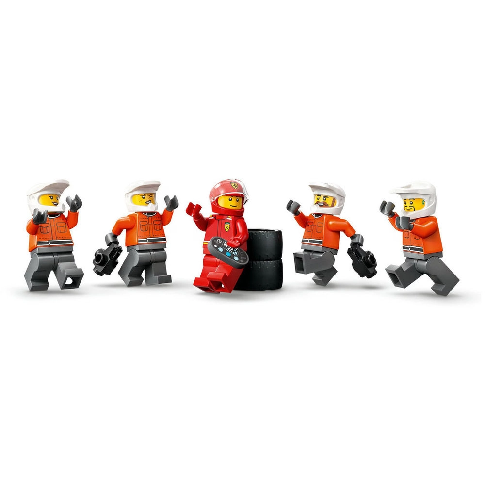 City F1 Pit Stop & Pit Crew (60443)