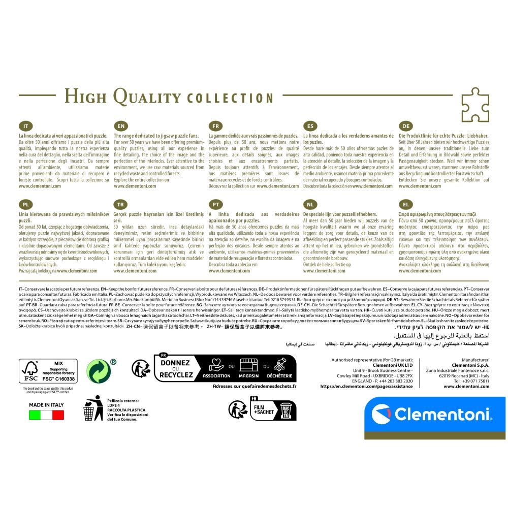 Style In The City London Puzzle (527-39844) - 1000 pcs