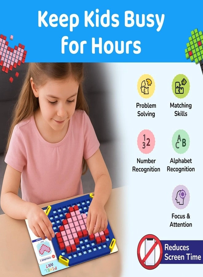 Pixel Art Puzzle - 4-8 Years 40+ pieces