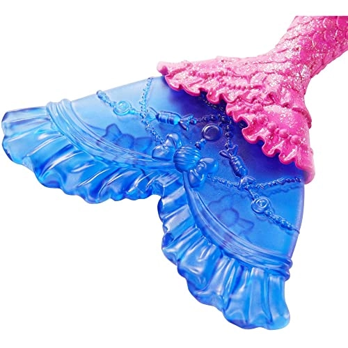 Barbie Dreamtopia Mermaid Doll - 12-inch Pink and Blue Hair Tiara Ages 3+