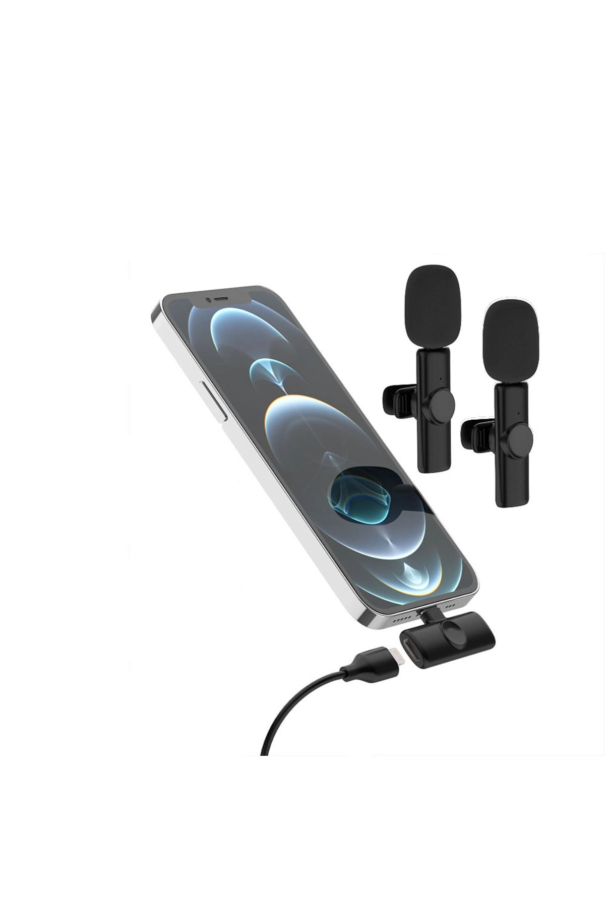 Lavalier Wireless+USB Microphone