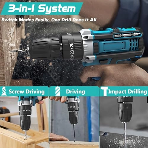 Cordless Drill - 2.0Ah
