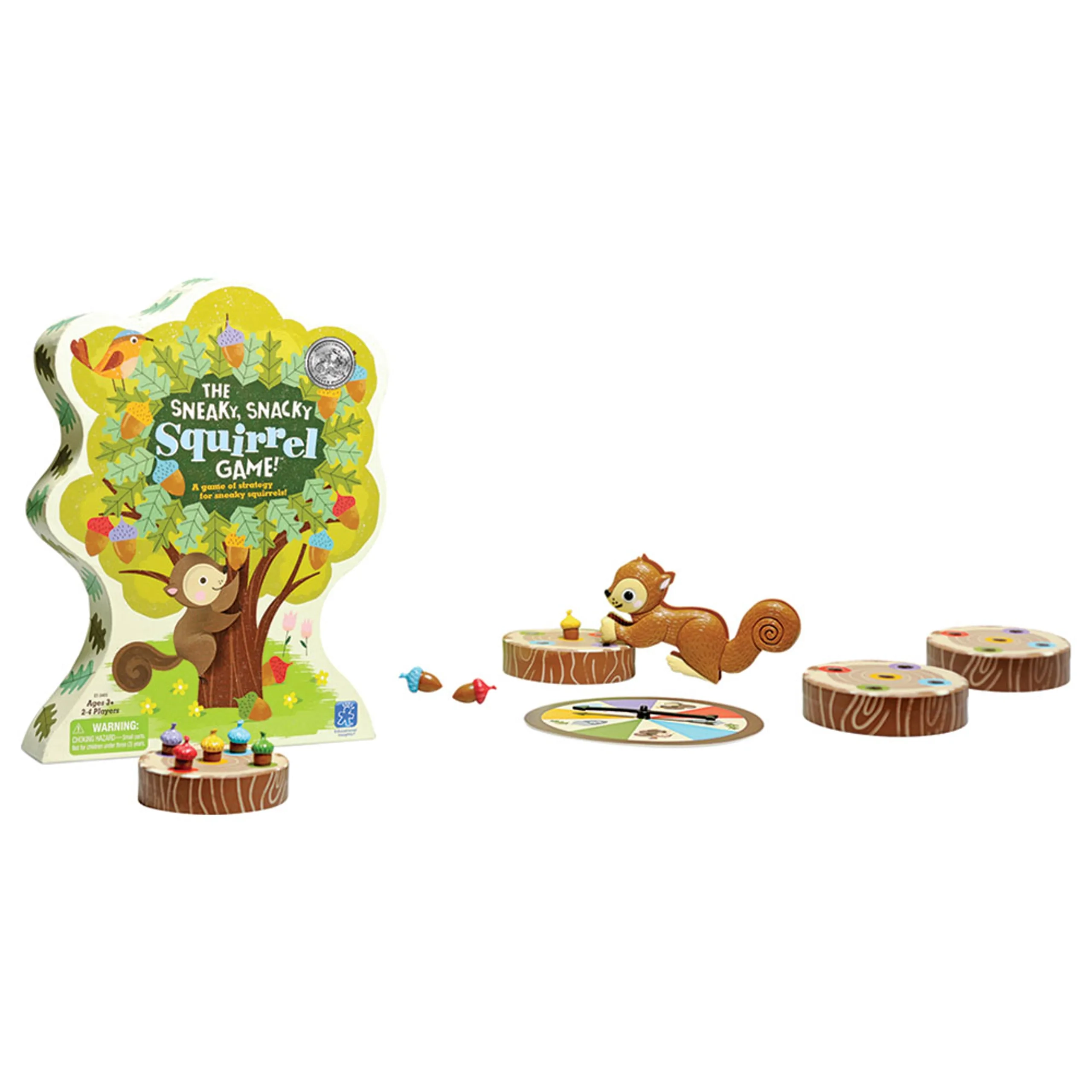 The Sneaky, Snacky Squirrel Game - Suitable for 2 to 4 Years