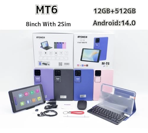 M-T6 - 12GB 8 Inches 512 GB