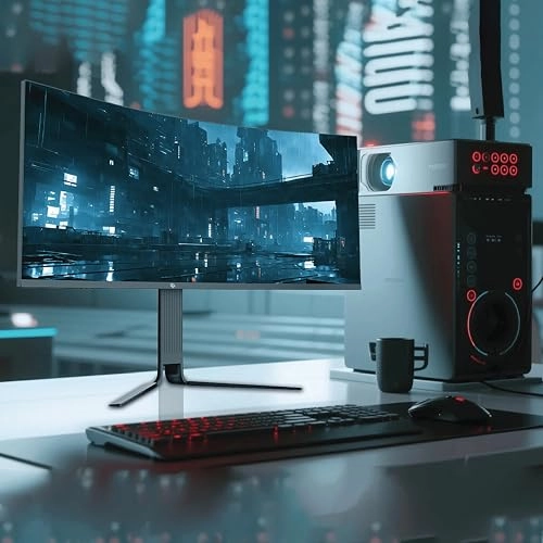 Curved Gaming Monitor - 3440 x 1440 Pixels 34 Inches
