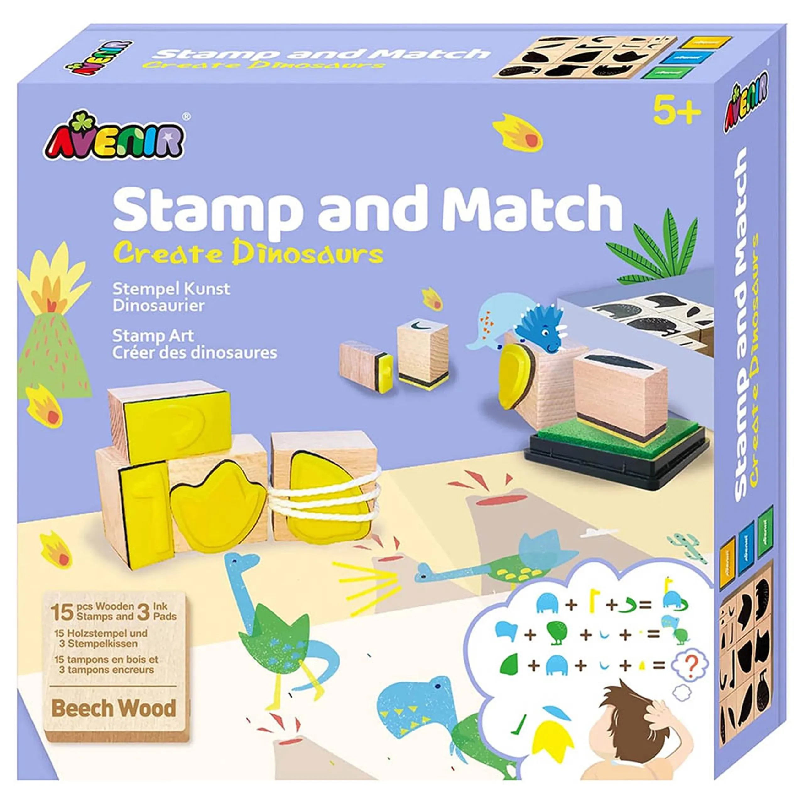 Avenir Stamp & Match Craft Kit
