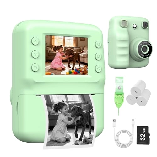 Kids Camera Instant Print - 1080P 32G