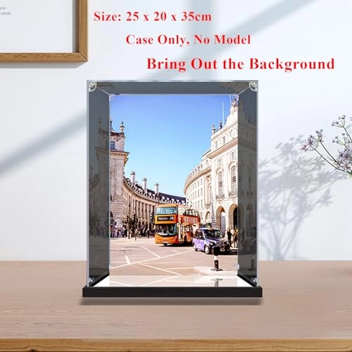 Acrylic Display Case - 25 x 20 x 35 cm Clear