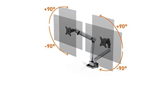 Monitor Mount Select - For 2 Screens 32" VESA 75 x 75 mm or 100 x 100 mm