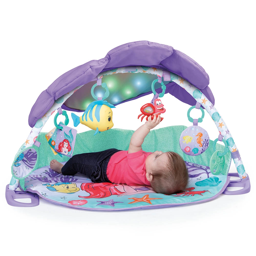 Twinkle Trove Lights & Music Activity Gym - Mermaid 0 month