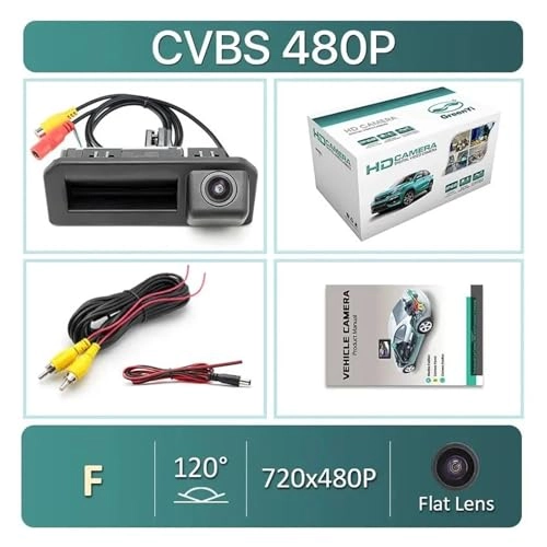 Vehicle Rear View Camera - Starlight Night Vision AHD CVBS 1920x1080P