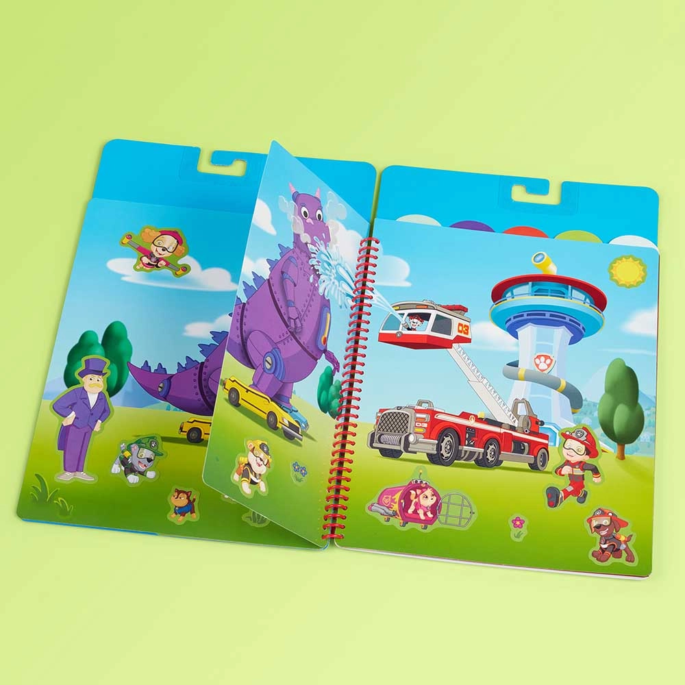 PAW Patrol Restickable Stickers Flip-Flap Pad - 5 pages 130 piece(s)